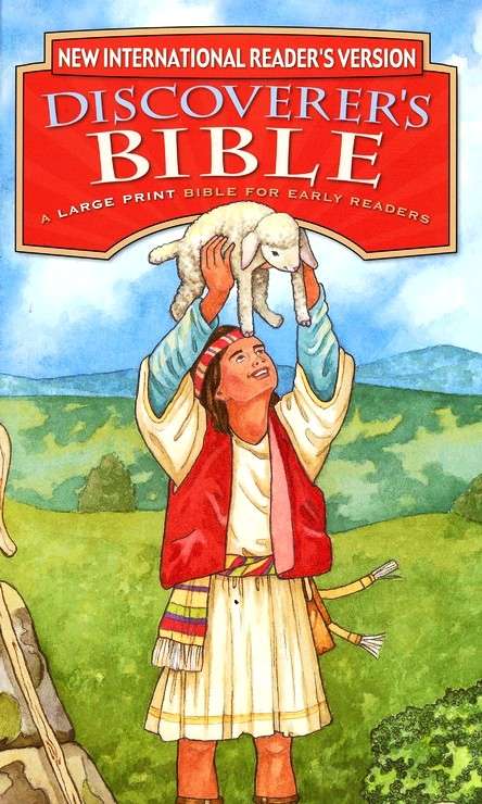 NIrV Discoverer’s Bible for Early Readers: Large Print – Hardbound (ISBN:9780310743736